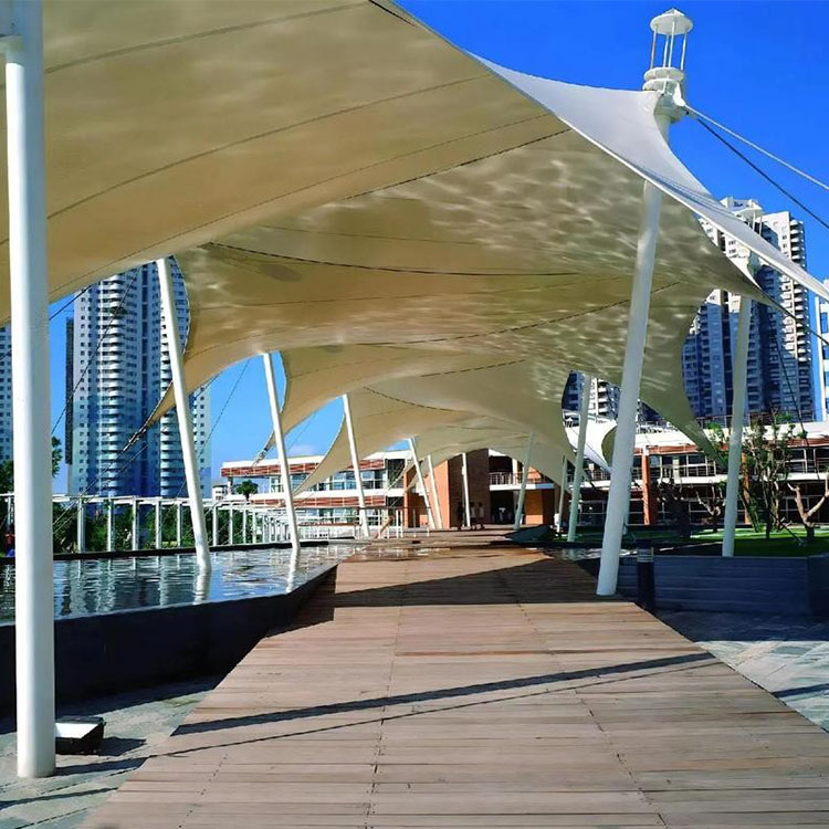 罗田县膜结构景观棚