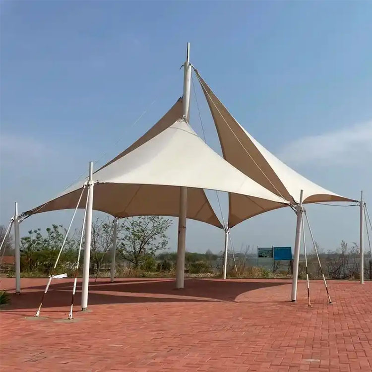 罗田县膜结构景观棚