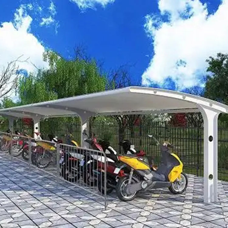 罗田县膜结构电动车棚